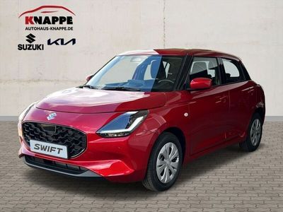 Neu Suzuki Swift Club 83 PS (61 kW) 2025 Rot Kleinwagen