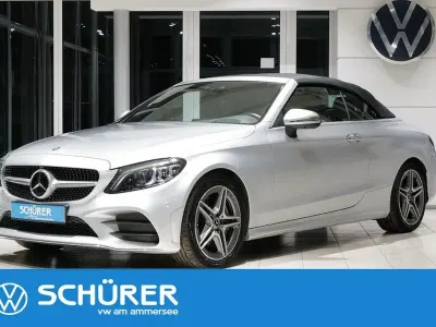 Gebraucht Mercedes C300 AMG line 258 PS (189 kW) 2019 Silber Cabrio