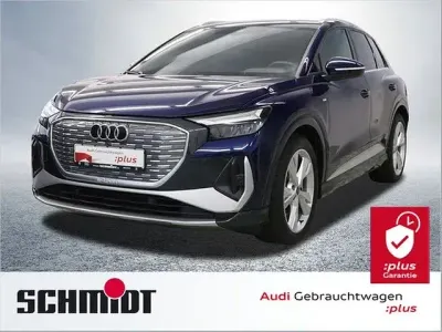 Gebraucht Audi Q4 e-tron S-Line 210 kW (286 PS) 2025 Navarrablau metallic SUV