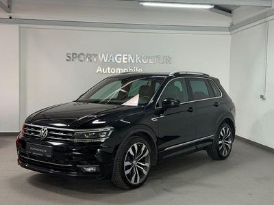 Second-hand VW Tiguan R-line 190 CP (139 kW) 2018 Negru SUV