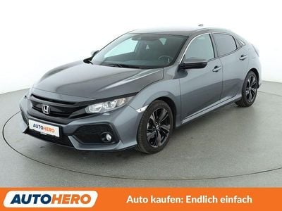 Grau Gebraucht 2019 Honda Civic Elegance Limousine | 14.640 € (Fairer Preis)