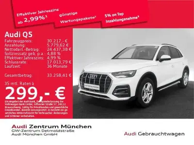 Gebraucht Audi Q5 Advanced 299 PS (219 kW) 2022 Ibisweiß SUV