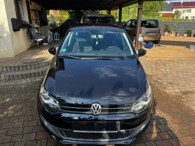 Gebraucht VW Polo Comfortline 86 PS (63 kW) 2009 Schwarz Kleinwagen