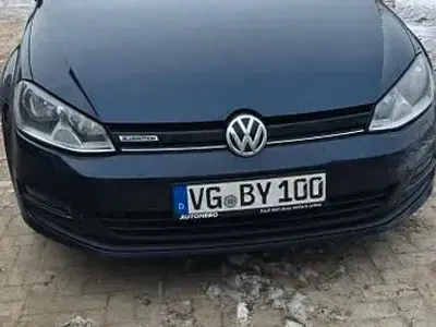 Second-hand VW Golf VII Trendline 110 CP (80 kW) 2015 Albastru Break