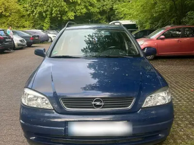 Gebraucht Opel Astra 101 PS (74 kW) 2005 Blau Kombi