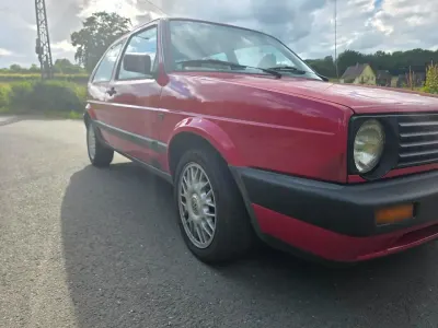 Gebraucht VW Golf II 69 PS (50 kW) 1991 Rot Kleinwagen