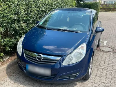 Gebraucht Opel Corsa 60 PS (44 kW) 2009 Blau Kleinwagen