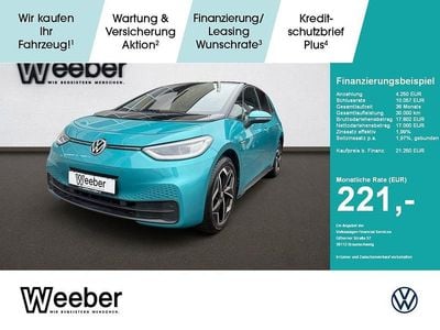 Second-hand VW ID.3 Pro Performance 150 kW (204 CP) 2020 Albastru Hatchback