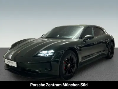 Gebraucht Porsche Taycan 4S Sport Turismo 439 kW (598 PS) 2025 Oakgrünmetallic neo Limousine