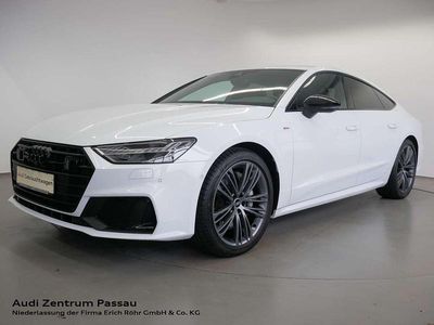 Gebraucht Audi A7 S-Line 299 PS (219 kW) 2022 Gletscherweiß metallic Limousine