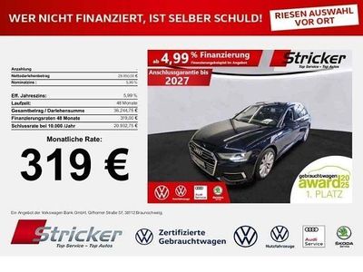 Gebraucht Audi A6 Design 265 PS (194 kW) 2022 Firmamentblau metallic Kombi