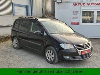 Gebraucht VW Touran Conceptline 140 PS (102 kW) 2009 Schwarz Van / Kleinbus