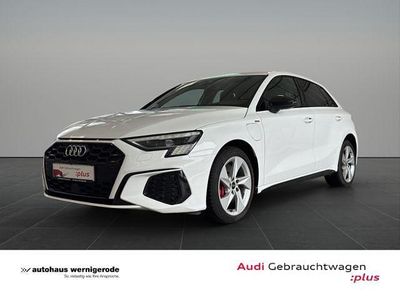 Gebraucht Audi A3 S-Line 150 PS (110 kW) 2022 Weiß Limousine