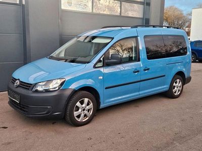 Gebraucht VW Caddy Maxi 102 PS (75 kW) 2013 Blau Van / Kleinbus