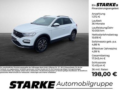 Gebraucht VW T-Roc Style 110 PS (80 kW) 2021 Weiß SUV