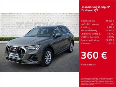Gebraucht Audi Q3 S-Line 190 PS (139 kW) 2019 Grau SUV