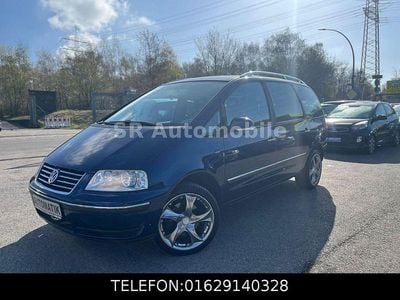 Gebraucht VW Sharan Highline 116 PS (85 kW) 2008 Blau Van / Kleinbus