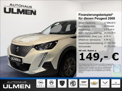 Weiss Gebraucht 2021 Peugeot e-2008 Active SUV | 17.888 € (Fairer Preis)