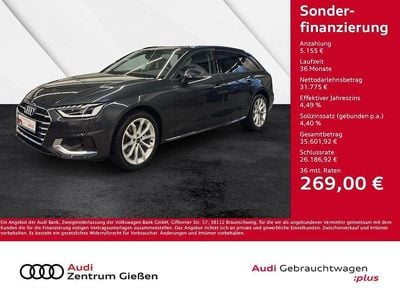 Gebraucht Audi A4 Advanced Plus 163 PS (119 kW) 2024 Manhattangrau metallic Kombi