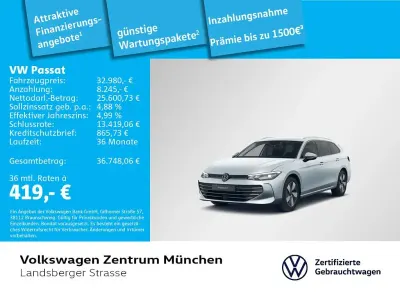 Gebraucht VW Passat IQ Drive 150 PS (110 kW) 2025 Silber Kombi