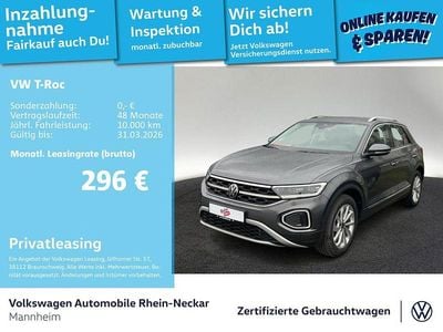 Gebraucht VW T-Roc Style 150 PS (110 kW) 2022 Grau SUV
