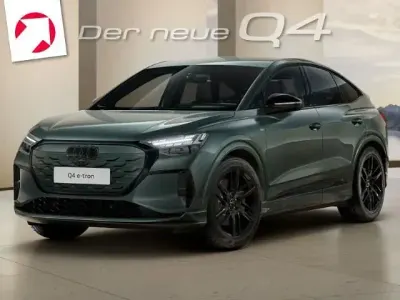 Neu Audi Q4 Sportback e-tron S-Line 219 kW (299 PS) 2026 Grün SUV