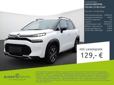 Weiß Gebraucht 2023 Citroën C3 Aircross Shine SUV | 14.480 € (Fairer Preis)