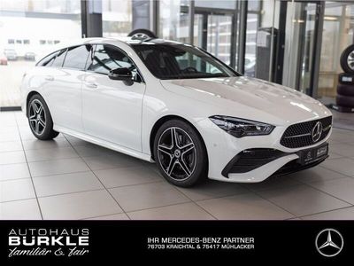 Weiß Gebraucht 2023 Mercedes CLA200 Shooting Brake AMG line Kombi | 35.900 € (Teuer)