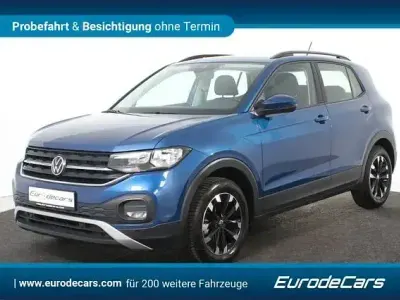 Gebraucht VW T-Cross Life 95 PS (69 kW) 2023 Blau SUV