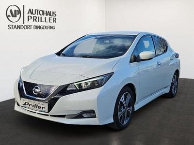 Gebraucht Nissan Leaf N-Connecta 110 kW (150 PS) 2021 Weiß Kleinwagen