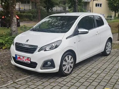 Gebraucht Peugeot 108 Style 69 PS (50 kW) 2017 Weiß Kleinwagen
