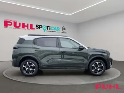 Neu Citroën C3 Aircross 101 PS (74 kW) 2026 Grün montana. metalliclackier SUV