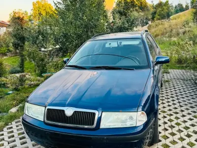 Gebraucht Skoda Octavia 102 PS (75 kW) 2007 Blau Kombi