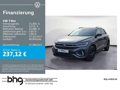 Occasion VW T-Roc R-line 190 PK (139 kW) 2023 Grijs SUV