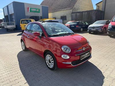 Second-hand Fiat 500C Lounge 69 CP (50 kW) 2016 Roșu Cabrio