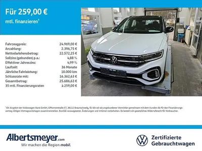 Usata VW T-Roc R-line 81 CV (59 kW) 2024 Bianco SUV