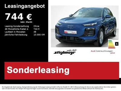 Gebraucht Audi Q6 e-tron Comfort 284 kW (387 PS) 2025 Ascariblau metallic SUV