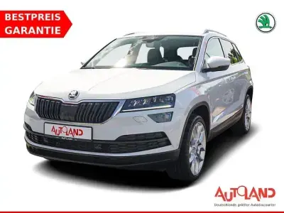 Gebraucht Skoda Karoq Style 150 PS (110 kW) 2019 Moonweiss met. SUV