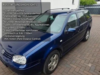 Gebraucht VW Golf IV 105 PS (77 kW) 2006 Blau Kombi
