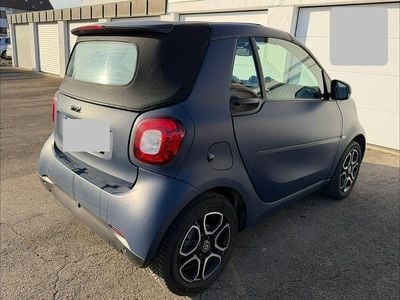 Blau Gebraucht 2018 Smart ForTwo Electric Drive Prime Cabrio | 11.000 € (Fairer Preis)