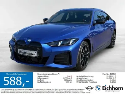 Używany BMW i4 Performance 400 kW (544 KM) 2025 Niebieski Sedan/Limuzyna