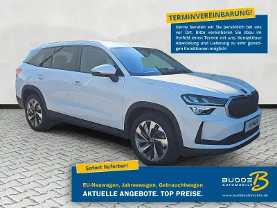 Neu Skoda Kodiaq Selection 150 PS (110 kW) 2026 Moonweiss metallic SUV