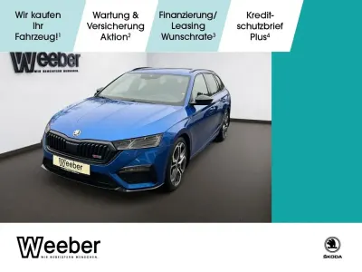 Gebraucht Skoda Octavia RS 200 PS (147 kW) 2023 Raceblau (metallic) Kombi