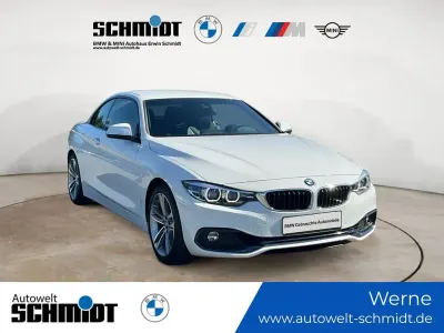 Gebraucht BMW 420 Cabriolet Sport Line 184 PS (135 kW) 2019 Weiß Cabrio