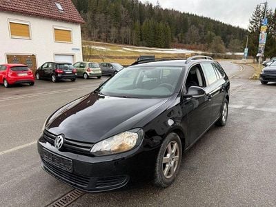 Gebraucht VW Golf VI 105 PS (77 kW) 2010 Schwarz Kleinwagen