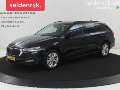 Gebraucht Skoda Octavia Business Line 110 PS (80 kW) 2021 Schwarz Kombi