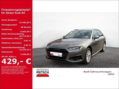 Usata Audi A4 Advanced 136 CV (100 kW) 2020 Grigio Station wagon