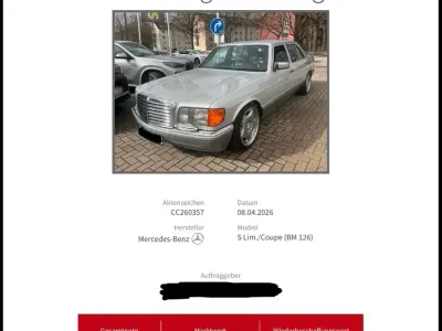 Gebraucht Mercedes 420 224 PS (164 kW) 1990 Silber Limousine