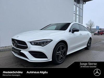 Gebraucht Mercedes CLA250e Shooting Brake AMG 218 PS (160 kW) 2022 Unilack polarweiß Kombi