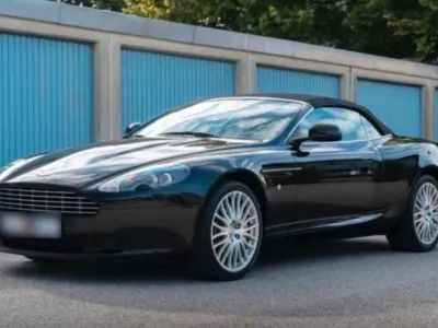 Gebraucht Aston Martin DB9 476 PS (350 kW) 2011 Schwarz Cabrio
